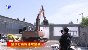 廊坊开发区8宗违法占地2万多平方米违建被集中拆除