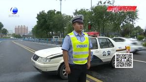 暴雨夜市民被困地下桥 交警用行动诠释警民鱼水情