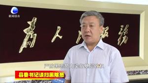 县委书记谈扫黑除恶——永清县