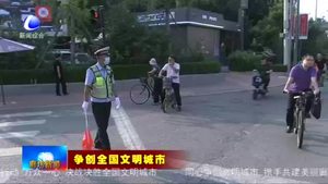 我市整治交通秩序 打造文明有序交通环境