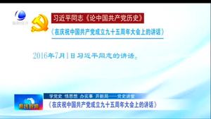 《在庆祝中国共产党成立九十五周年大会上的讲话》