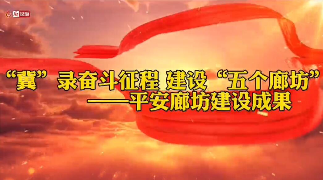 廊坊广电丨“冀”录奋斗征程建设“五个廊坊”——平安廊坊建设成果